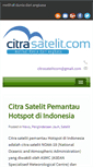 Mobile Screenshot of citrasatelit.com